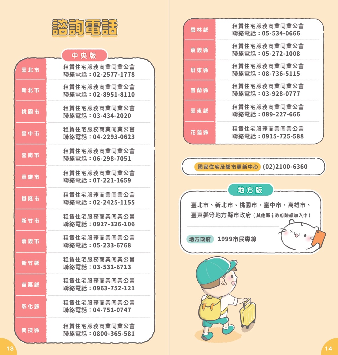 【轉知】內政部國土管理署社會住宅包租代管（青年婚育租屋協助專案）宣導照片